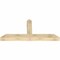 Ekena Millwork Portland Rough Sawn Timber Gable Bracket, Douglas Fir, 72"W x 33"H x 6"D x 6"F, 11/12 Pitch GBW072X33X0606POR00RDF - alternate 3